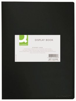 Teczka ofertowa A3 kolor: czarny 20 kieszeni Q-Connect (KF15390)