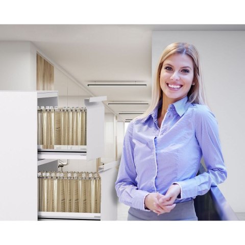 Teczka zawieszkowa Vertic Ultimate z poszerzanym dnem 2 cm A4 brązowy karton 320g Elba (100552068)