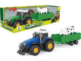 Traktor z przyczepą, światło i dźwięk Adar (587007)