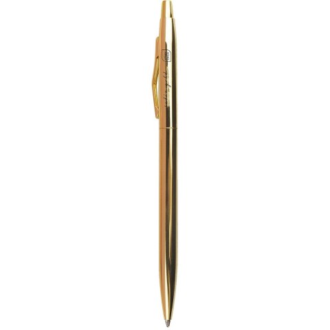 Długopis żelowy Satin Gold slim 1,00mm wkład niebieski 1,0mm Interdruk (5902277346834)