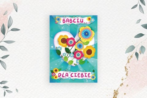 Kartka składana Karnet B6 DLA BABCI SERCE B6 Henry (5905701480500) Kartka składana Karnet B6 DLA BABCI SERCE B6 Henry (5905701480500)