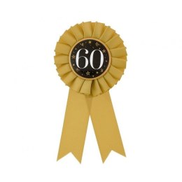 Kotylion 60 urodziny, złoty złoty Godan (YH-KJ60)