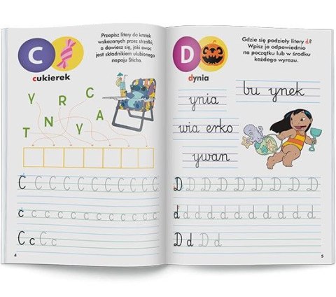Książka dla dzieci Disney Uczy. Litery. Stich Ameet (SDU 9309) Książka dla dzieci Disney Uczy. Litery. Stich Ameet (SDU 9309)