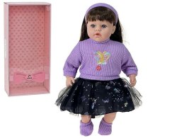 Lalka dziewczynka, szyte włosy, śpiewa i mówi po polsku [mm:] 450 Adar (590915)