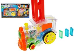 Lokomotywa ustawiająca domino, na baterie Adar (614185)