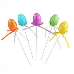 Ozdoba wielkanocna brokatowe pisanki na piku Arpex (YY1861)