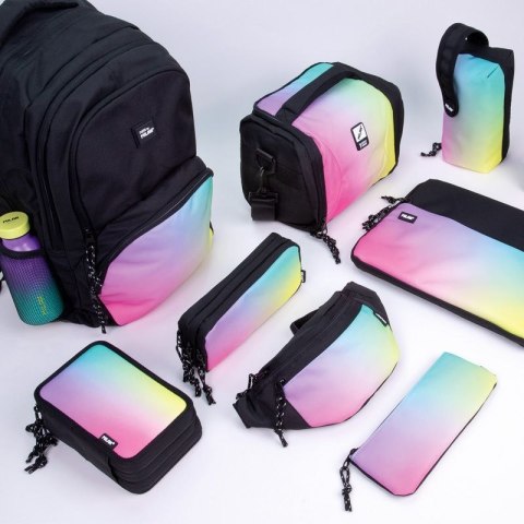 Piórnik Sunset czarno-różowy Milan (081264SNK1P)