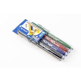 Pióro kulkowe na naboje Frixion x4 szt + etui Pilot