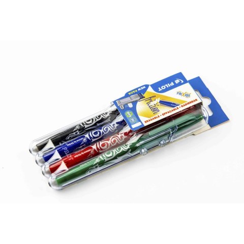 Pióro kulkowe na naboje Frixion x4 szt + etui Pilot Pióro kulkowe na naboje Frixion x4 szt + etui Pilot