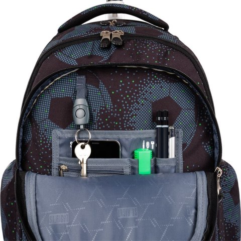 Plecak Stright FOOTBALL 5903235667596 4-KOMORY na kółkach St.Right (TB-01)