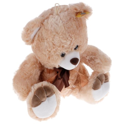 Pluszak Miś beżowy z brązową kokardką duży Deef (03447) Pluszak Miś beżowy z brązową kokardką duży Deef (03447)