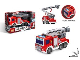 Samochód strażacki ze światłem i dźwiękiem Bigtoys (BA3004)