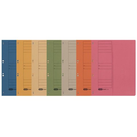 Skoroszyt A4 pomarańczowy karton Elba (100551881)