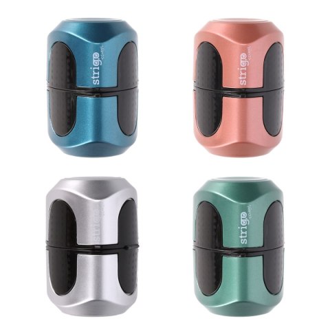 Temperówka z pojemnikiem na 3 grubości oł.i kredek Strigo (SSC387)