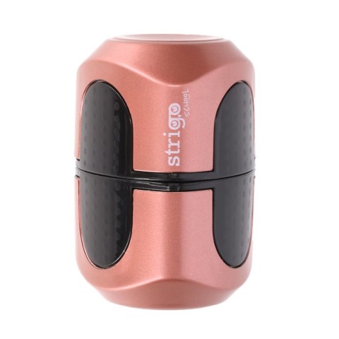 Temperówka z pojemnikiem na 3 grubości oł.i kredek Strigo (SSC387)