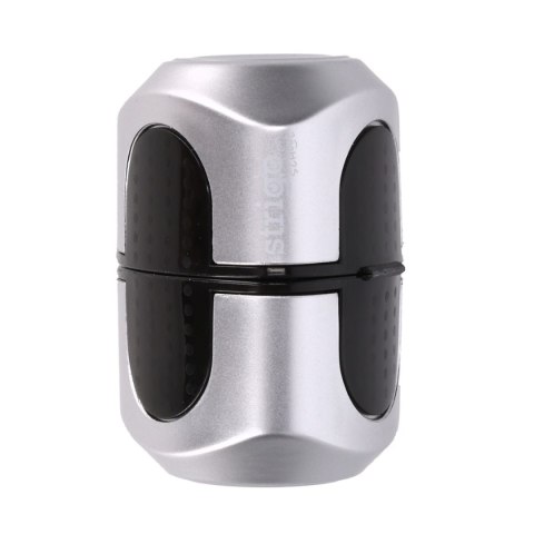 Temperówka z pojemnikiem na 3 grubości oł.i kredek Strigo (SSC387)