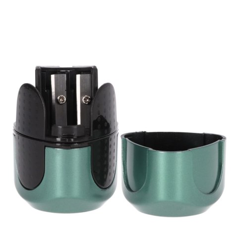 Temperówka z pojemnikiem na 3 grubości oł.i kredek Strigo (SSC387)