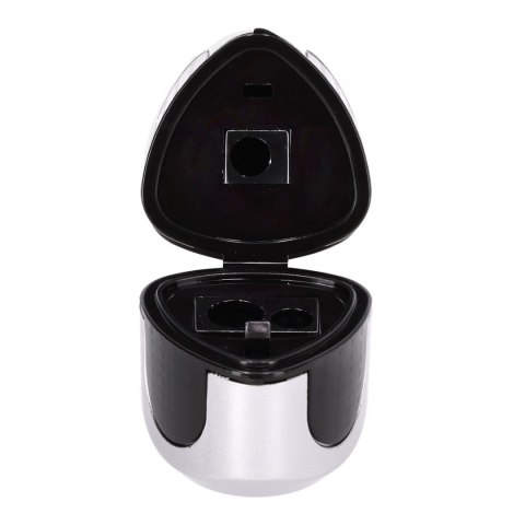 Temperówka z pojemnikiem na 3 grubości oł.i kredek Strigo (SSC387)