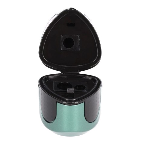 Temperówka z pojemnikiem na 3 grubości oł.i kredek Strigo (SSC387)