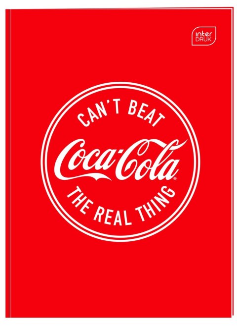 Zeszyt HYBRID COCA COLA A4 60k. 70g krata Interdruk