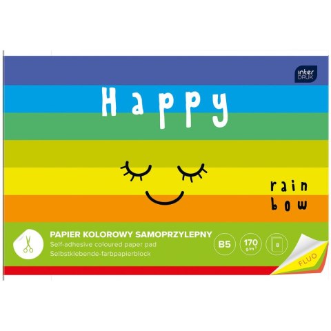 Zeszyt papierów kolorowych B5 Interdruk (ZEPKB5SPFL) Zeszyt papierów kolorowych B5 Interdruk (ZEPKB5SPFL)