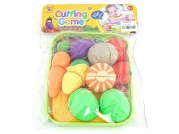 Artykuły kuchenne zestaw owoców i warzyw na rzep, z tacą Adar (522169)