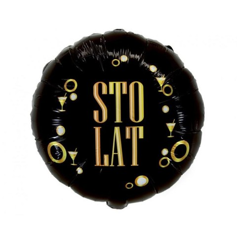 Balon foliowy Sto lat 18cal Godan (FG-OSLK) Balon foliowy Sto lat 18cal Godan (FG-OSLK)