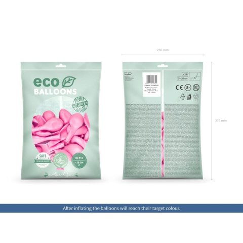 Balon gumowy Pastel Eco Balloons różowy 260mm Partydeco (ECO26P-081) Balon gumowy Pastel Eco Balloons różowy 260mm Partydeco (ECO26P-081)
