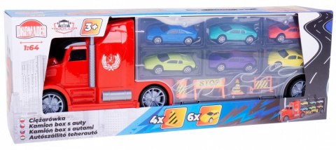 Ciężarówka walizka z autkami Dromader (130-02880)