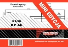 Druk samokopiujący A6 50k. Stolgraf (K1/50)