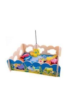 Gra zręcznościowa drewniana, łowienie rybek z sorterem Artyk (676321)