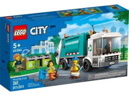 Klocki konstrukcyjne City ciężarówka recyklingowa Lego (60386)