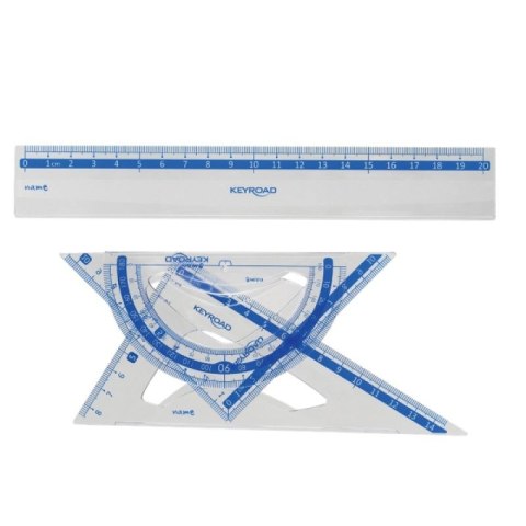 Komplet geometryczny 4 el. Keyroad (KR971247) Komplet geometryczny 4 el. Keyroad (KR971247)
