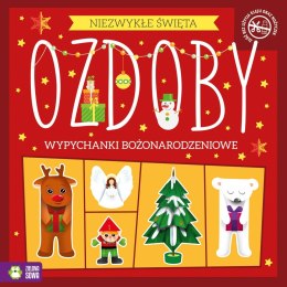 Książeczka edukacyjna Niezwykłe Święta. Ozdoby. Wypychanki Zielona Sowa