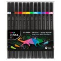 Marker permanentny mix okrągła końcówka Kidea (MBC12KKA) Marker permanentny mix okrągła końcówka Kidea (MBC12KKA)