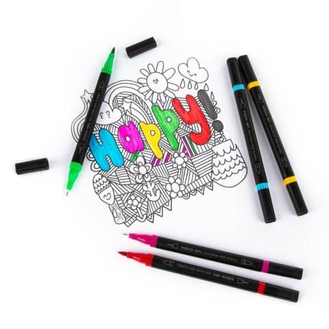 Marker permanentny mix okrągła końcówka Kidea (MBC12KKA) Marker permanentny mix okrągła końcówka Kidea (MBC12KKA)