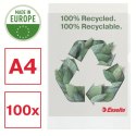 Ofertówka Recycled A4 kolor: bezbarwny typu L 100 mic. Esselte (627496) Ofertówka Recycled A4 kolor: bezbarwny typu L 100 mic. Esselte (627496)
