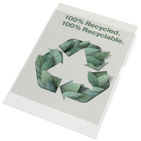 Ofertówka Recycled A4 kolor: bezbarwny typu L 100 mic. Esselte (627496) Ofertówka Recycled A4 kolor: bezbarwny typu L 100 mic. Esselte (627496)