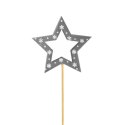 Ozdoba na piku gwiazdka/choinka zdobiona Arpex (BN0271)