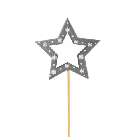 Ozdoba na piku gwiazdka/choinka zdobiona Arpex (BN0271)