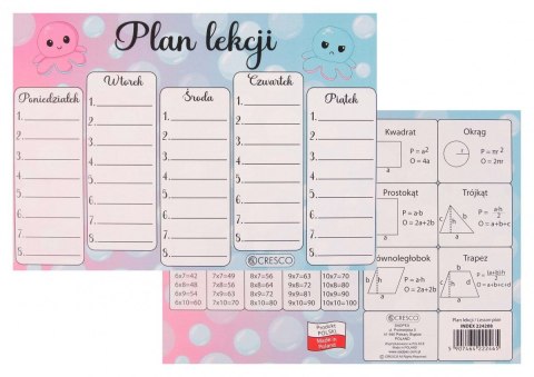 Plan lekcji OŚMIORNICA Cresco (224208) Plan lekcji OŚMIORNICA Cresco (224208)