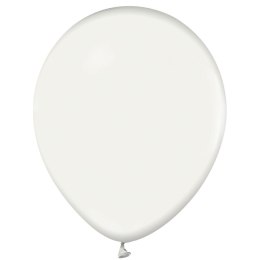 Balon gumowy Beauty&Charm metaliki białe 10szt. biały metalizowany 300mm 12cal Godan (CB-1MBI)