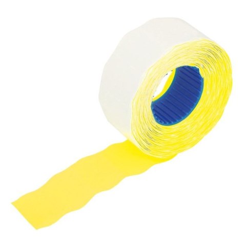 Etykieta samoprzylepna do cen falista żółta [mm:] 26x16 Grand (150-1082)