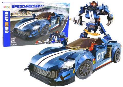 Klocki konstrukcyjne Pojazd Auto Sportowe Robot Fute GT 355 ele. Lean (16567) Klocki konstrukcyjne Pojazd Auto Sportowe Robot Fute GT 355 ele. Lean (16567)