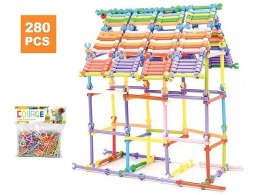 Klocki plastikowe patyczki 280 elementów Adar (605954)