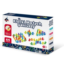 Klocki pozostałe Mali geniusze Liczmany 64el Askato (125206)