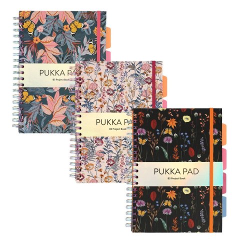 Kołozeszyt (kołonotatnik) Project Book Bloom linia B5 linia Pukka (9494)