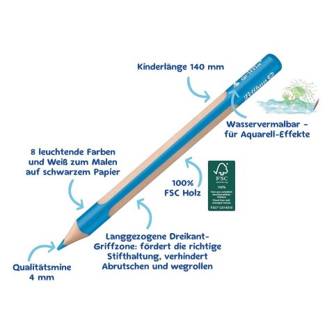 Kredki ołówkowe Griffix 12 kol. Pelikan (400198414) Kredki ołówkowe Griffix 12 kol. Pelikan (400198414)