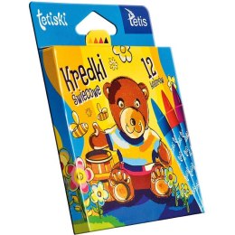 Kredki świecowe Tetiski 12 kol. Tetis (KT015-AB)