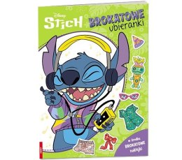 Książeczka edukacyjna Stich. Brokatowe Ubieranki Ameet (SDLB 9109)